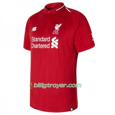 Billige Fotballdrakter Liverpool Hjemmedraktsett 2018/19 Kortermet